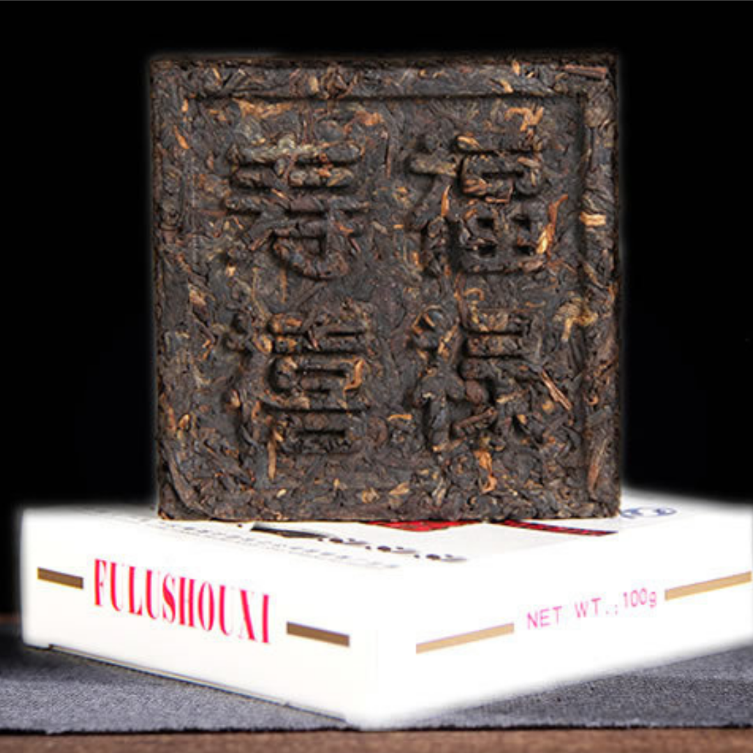 Шу Пуер, Червона печатка Fu Lu Shou Xi, 2007р. — изображение 2